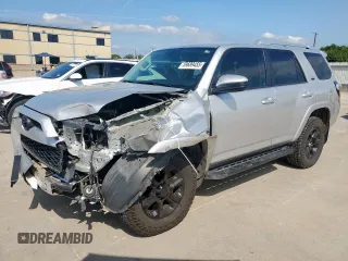 2018 Toyota 4Runner SR5 with VIN JTEZU5JR7J5166747, listed as a Copart auction lot 59689455 with 69,050 mi miles and Salvage title. Bid and sale history available at DreamBid. Image 1.