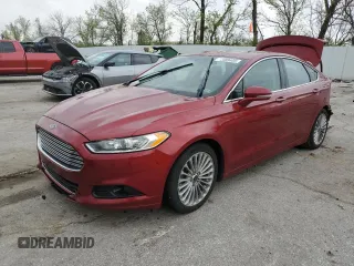 2016 Ford Fusion Titanium with VIN 3FA6P0K98GR346606, listed as a Copart auction lot 52489405 with 191,787 mi miles and Salvage title. Bid and sale history available at DreamBid. Image 1.