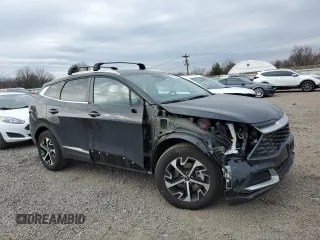2024 Kia Sportage EX with VIN 5XYK3CDF8RG162711, listed as a Copart auction lot 47107205 with 13,201 mi miles and Salvage Title. Bid and sale history available at carsss.com. Image 4.
