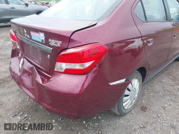 2019 Mitsubishi Mirage ES z VIN ML32F3FJ7KHF00241, wystawiony jako IAAI lot #42237453 z przebiegiem 69 105 mil mil oraz . Historia ofert i sprzedaży dostępna na DreamBid. Obrazek 18.