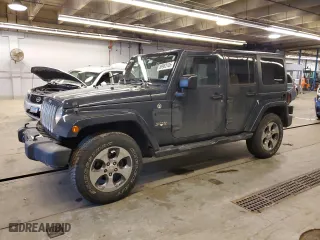 2016 Jeep Wrangler Unlimited 75th Anniversary with VIN 1C4BJWEG8GL298286, listed as a Copart auction lot 45451475 with 57,519 mi miles and Salvage Title. Bid and sale history available at carsss.com. Image 1.