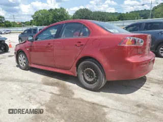 2014 Mitsubishi Lancer ES with VIN JA32U2FU4EU011407, listed as a Copart auction lot 55644954 with 191,722 mi miles and Salvage Title. Bid and sale history available at carsss.com. Image 2.