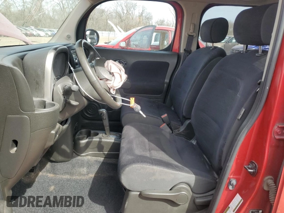 2010 Nissan Cube S z VIN JN8AZ2KR3AT168494, wystawiony jako Copart lot #49542155 z przebiegiem 96 675 mil mil oraz Szkoda całkowita • Salvage title. Historia ofert i sprzedaży dostępna na DreamBid. Obrazek 7.