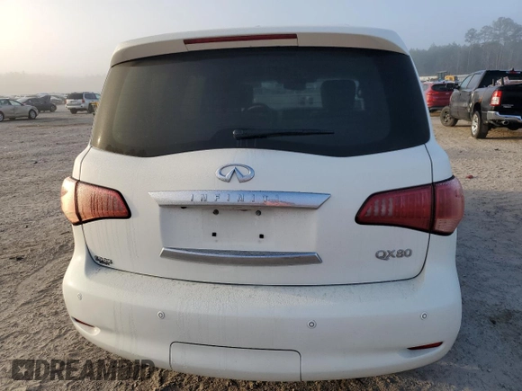 2014 Infiniti QX80 with VIN JN8AZ2NE1E9067174, listed as a Copart auction lot 43351525 with 115,255 mi miles and Salvage Title. Bid and sale history available at carsss.com. Image 6.