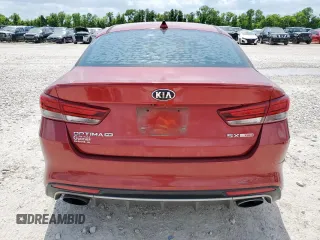 2016 Kia Optima SX Turbo with VIN 5XXGW4L27GG113955, listed as a Copart auction lot 60262045 with 162,632 mi miles and Clean title. Bid and sale history available at DreamBid. Image 6.