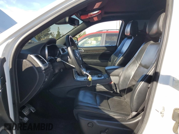 2015 Jeep Grand Cherokee Overland with VIN 1C4RJFCM5FC146181, listed as a Copart auction lot 47127815 with 93,566 mi miles and Salvage title. Bid and sale history available at DreamBid. Image 7.