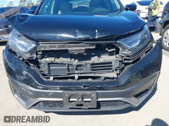 2020 Honda CR-V Touring with VIN 2HKRW2H94LH653538, listed as a IAAI auction lot 41740336 with 45,346 mi miles and . Bid and sale history available at DreamBid. Image 6.