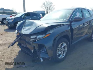 2022 Hyundai Tucson SE with VIN 5NMJACAE2NH080406, listed as a IAAI auction lot 41805743 with 18,624 mi miles. Bid and sale history available at carsss.com. Image 6.