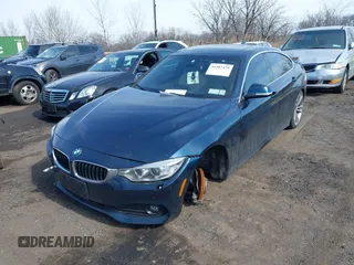 2016 BMW 4 Series 428i xDrive with VIN WBA4C9C56GG141089, listed as a IAAI auction lot 41587479 with 85,462 mi miles and . Bid and sale history available at DreamBid. Image 18.