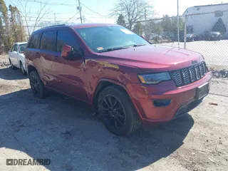 2019 Jeep Grand Cherokee Laredo E with VIN 1C4RJFAG5KC709947, listed as a IAAI auction lot 41786170 with 79,398 mi miles. Bid and sale history available at carsss.com. Image 1.