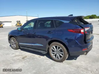2019 Acura RDX w/Technology Pkg with VIN 5J8TC2H58KL011136, listed as a Copart auction lot 50040285 with 57,640 mi miles and Salvage Title. Bid and sale history available at carsss.com. Image 2.
