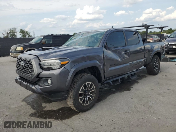 2020 Toyota Tacoma SR5 z VIN 3TYDZ5BN9LT000209, wystawiony jako Copart lot #56127875 z przebiegiem 92 350 mil mil oraz Szkoda całkowita • Salvage title. Historia ofert i sprzedaży dostępna na DreamBid. Obrazek 1.