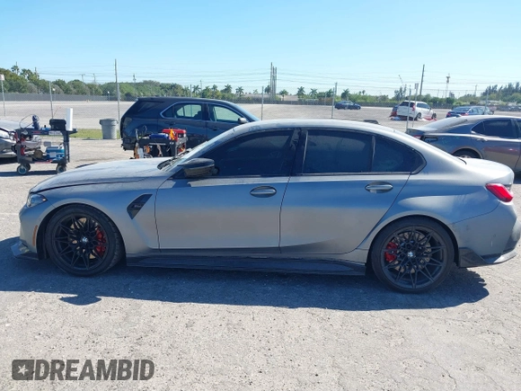 2023 BMW M3 Competition z VIN WBS33AY06PFP69567, wystawiony jako IAAI lot #41832775 z przebiegiem Nie podano mil oraz . Historia ofert i sprzedaży dostępna na DreamBid. Obrazek 14.