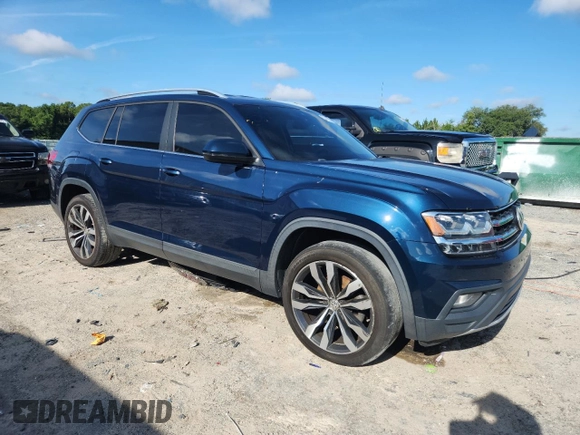 2018 Volkswagen Atlas SE with VIN 1V2DR2CA8JC509601, listed as a Copart auction lot 63747935 with 176,406 mi miles and Salvage title. Bid and sale history available at DreamBid. Image 4.