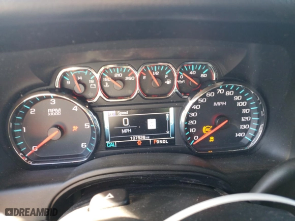 2019 Chevrolet Suburban LT with VIN 1GNSCHKC4KR192874, listed as a Copart auction lot 45567235 with 107,528 mi miles and Salvage Title. Bid and sale history available at carsss.com. Image 9.