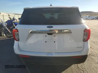 2022 Ford Explorer with VIN 1FMSK8BH2NGB53039, listed as a Copart auction lot 78853984 with 10,509 mi miles and Salvage Title. Bid and sale history available at carsss.com. Image 6.