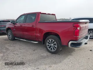 2020 Chevrolet Silverado 1500 LT with VIN 1GCPWCED7LZ284186, listed as a IAAI auction lot 41736131 with 137,454 mi miles. Bid and sale history available at carsss.com. Image 3.