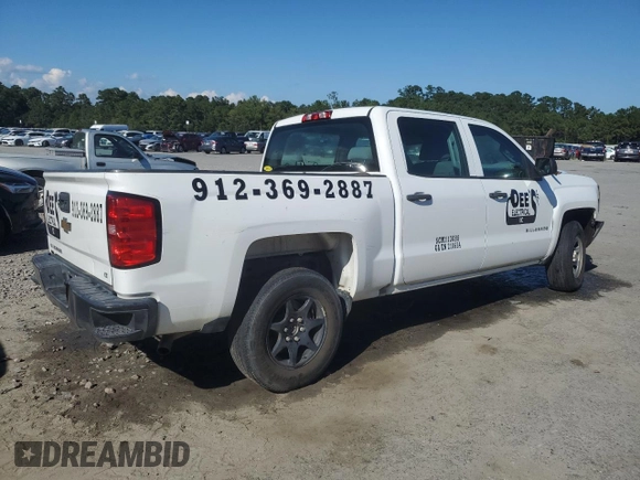 2016 Chevrolet Silverado 1500 Work Truck with VIN 3GCPCNEH7GG220968, listed as a Copart auction lot 72214334 with Not Provided miles and Salvage Title. Bid and sale history available at DreamBid. Image 3.