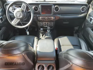 2022 Jeep Gladiator High Altitude with VIN 1C6HJTFG2NL114665, listed as a Copart auction lot 59818015 with 29,246 mi miles and Salvage title. Bid and sale history available at DreamBid. Image 8.
