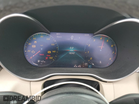 2020 Mercedes-Benz C 300 с VIN WDDWK8DB7LF947767, выставлен на аукционе Copart как лот 79406554 с пробегом 18 243 миль миль и Списание • Salvage title. История ставок и продаж доступна на DreamBid. Изображение 9.