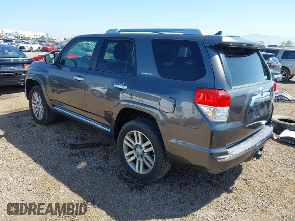 2010 Toyota 4Runner Trail with VIN JTEBU5JR7A5025985, listed as a IAAI auction lot 42002858 with 161,392 mi miles and . Bid and sale history available at DreamBid. Image 3.
