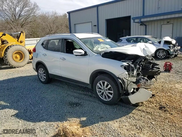 2017 Nissan Rogue S with VIN KNMAT2MV6HP566776, listed as a Copart auction lot 47029345 with 91,210 mi miles and Salvage Title. Bid and sale history available at carsss.com. Image 10.