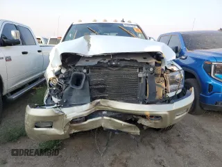 2013 Ram 3500 Longhorn with VIN 3C63RRKL9DG548814, listed as a Copart auction lot 61847214 with 0 mi miles and Salvage Title. Bid and sale history available at carsss.com. Image 5.