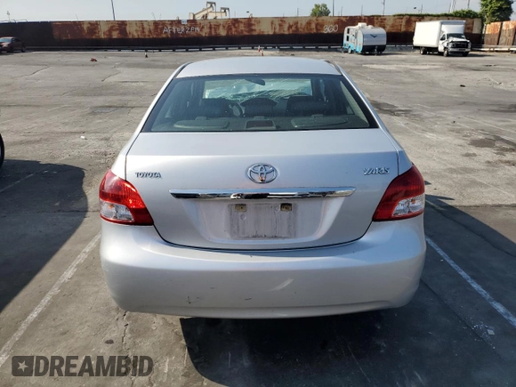 2009 Toyota Yaris with VIN JTDBT903991343587, listed as a Copart auction lot 54552805 with Not Provided miles and Salvage Title. Bid and sale history available at carsss.com. Image 6.