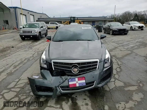 2013 Cadillac ATS Luxury with VIN 1G6AH5R34D0122795, listed as a Copart auction lot 49777605 with 175,509 mi miles and Salvage Title. Bid and sale history available at carsss.com. Image 13.