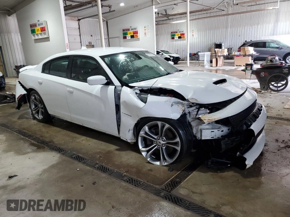 2020 Dodge Charger R/T with VIN 2C3CDXCT6LH106716, listed as a Copart auction lot 51018555 with 85,159 mi miles and Salvage Title. Bid and sale history available at DreamBid. Image 4.