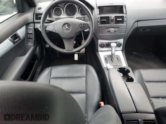2009 Mercedes-Benz C 300 Sport with VIN WDDGF54X49R058533, listed as a Copart auction lot 48372405 with 117,807 mi miles and Salvage Title. Bid and sale history available at DreamBid. Image 8.