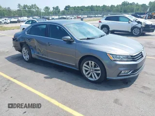 2017 Volkswagen Passat SE with VIN 1VWGT7A33HC058764, listed as a IAAI auction lot 42668036 with 76,732 mi miles and . Bid and sale history available at DreamBid. Image 1.