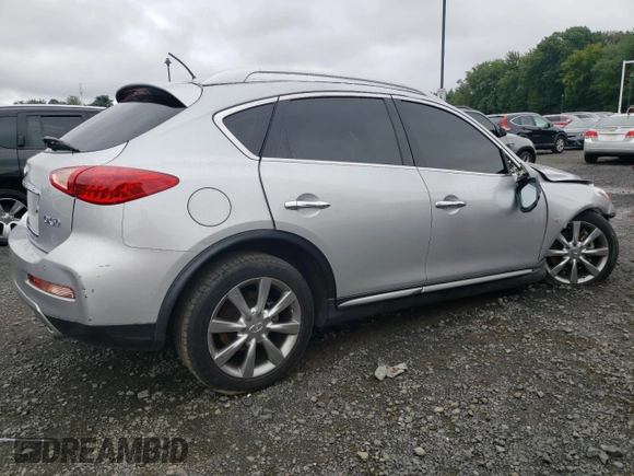 2017 Infiniti QX50 with VIN JN1BJ0RP0HM383810, listed as a Copart auction lot 63872683 with 55,128 mi miles. Bid and sale history available at carsss.com. Image 3.