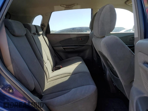 2007 Hyundai Tucson SE with VIN KM8JN12D37U671575, listed as a Copart auction lot 75010934 with 160,661 mi miles and Salvage Title. Bid and sale history available at carsss.com. Image 10.
