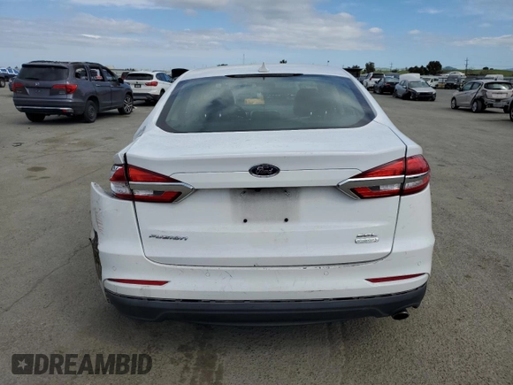 2019 Ford Fusion SEL with VIN 3FA6P0CD0KR254126, listed as a Copart auction lot 50796965 with 72,179 mi miles and Salvage Title. Bid and sale history available at carsss.com. Image 6.