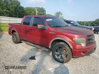 2013 Ford F-150 XL with VIN 1FTFW1EF6DFB42092, listed as a Copart auction lot 64245525 with Not provided miles and Salvage title. Bid and sale history available at DreamBid. Image 4.