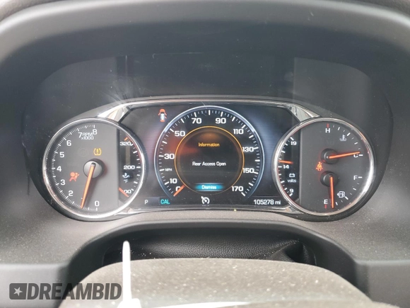 2018 GMC Acadia Denali with VIN 1GKKNXLS0JZ185362, listed as a Copart auction lot 51162445 with 105,278 mi miles and Salvage Title. Bid and sale history available at DreamBid. Image 9.