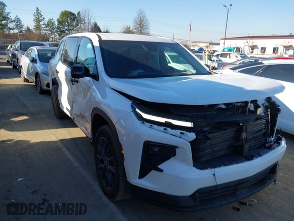 2024 Chevrolet Traverse FWD LT with VIN 1GNERGKS0RJ153334, listed as a IAAI auction lot 41415616 with 8,340 mi miles and . Bid and sale history available at DreamBid. Image 1.