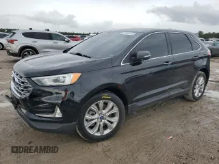 2021 Ford Edge Titanium with VIN 2FMPK3K97MBA03810, listed as a Copart auction lot 58222005 with 88,906 mi miles and Salvage title. Bid and sale history available at DreamBid. Image 1.