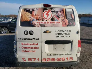 2017 Chevrolet City Express Cargo Van LS with VIN 3N63M0YN4HK694484, listed as a Copart auction lot 82126974 with Not Provided miles and Salvage Title. Bid and sale history available at carsss.com. Image 6.