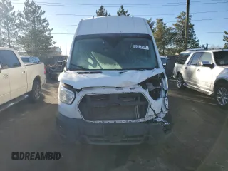 2024 Ford Transit Cargo with VIN 1FTBW3U86RKB32433, listed as a Copart auction lot 85781534 with 15,889 mi miles and Salvage Title. Bid and sale history available at DreamBid. Image 5.