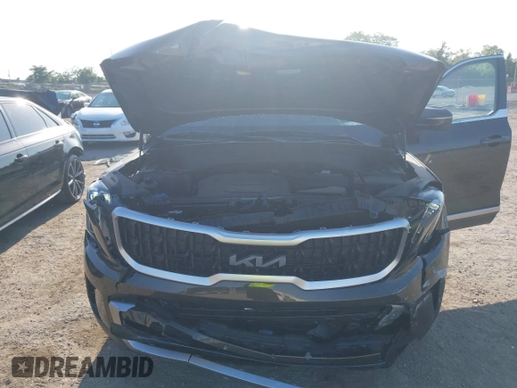 2023 Kia Telluride EX X-Line with VIN 5XYP3DGC2PG354460, listed as a IAAI auction lot 42123098 with 21,368 mi miles and . Bid and sale history available at DreamBid. Image 6.