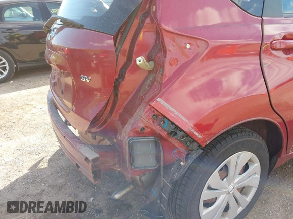 2017 Nissan Note S Plus with VIN 3N1CE2CP3HL374073, listed as a IAAI auction lot 42183394 with 54,468 mi miles and . Bid and sale history available at DreamBid. Image 14.