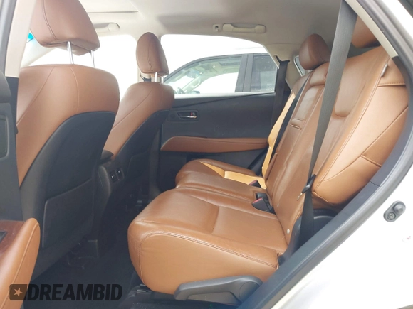2013 Lexus RX 450h with VIN JTJZB1BAXD2409160, listed as a IAAI auction lot 41916721 with 62,599 mi miles and . Bid and sale history available at DreamBid. Image 8.