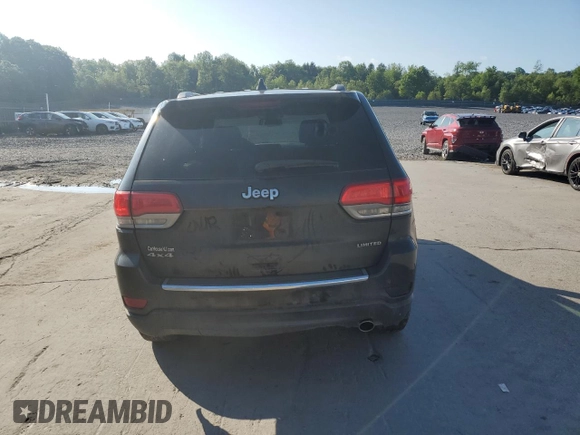 2016 Jeep Grand Cherokee Limited with VIN 1C4RJFBG4GC328600, listed as a Copart auction lot 60783885 with 126,645 mi miles and Salvage title. Bid and sale history available at DreamBid. Image 6.