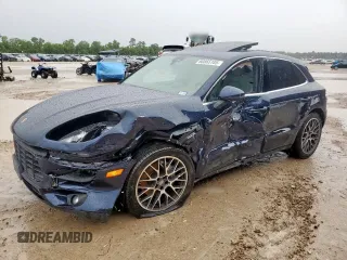 2018 Porsche Macan S with VIN WP1AB2A58JLB31079, listed as a Copart auction lot 60865185 with 26,389 mi miles and Salvage title. Bid and sale history available at DreamBid. Image 1.