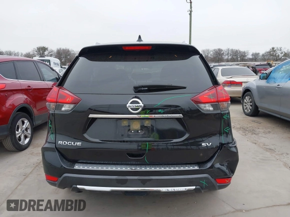 2017 Nissan Rogue SV with VIN JN8AT2MT1HW146593, listed as a IAAI auction lot 41528155 with 73,703 mi miles. Bid and sale history available at carsss.com. Image 16.
