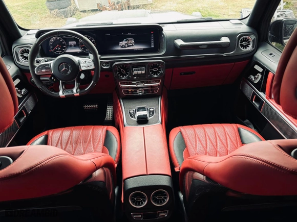 2020 Mercedes-Benz G-Class AMG G 63 with VIN WDCYC7HJ0LX335684, listed as a Copart auction lot 44606235 with NaN miles and Salvage Title. Bid and sale history available at carsss.com. Image 9.