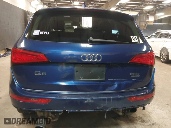 2015 Audi Q5 Premium Plus with VIN WA1LFAFP7FA100390, listed as a IAAI auction lot 42594842 with 110,349 mi miles and . Bid and sale history available at DreamBid. Image 16.