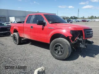 2010 Ford F-150 XL with VIN 1FTEX1EW2AFD63077, listed as a Copart auction lot 52281895 with 160,087 mi miles and Salvage Title. Bid and sale history available at carsss.com. Image 4.